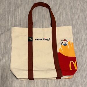 McDonald's Thailand x Hello Kitty 50th anniversary tote bag LIMITED EDITION